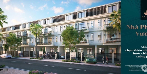 Gía chỉ từ 5 tỷ sở hữu nhà phố liên kế tại dự án la vida residencs. Khu đô thị b