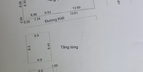 Bán nhà MT Tôn Đản ngay Nguyễn Đình Tứ ngang 8,5m DT 176m2