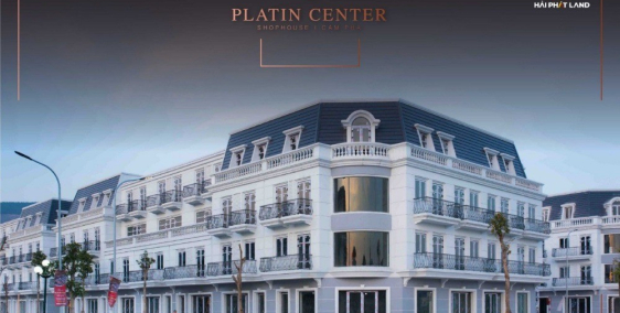 Bán căn shophouse Platin Center Cẩm Phả, Dt 90m2, 4 tầng, 2 mặt tiền