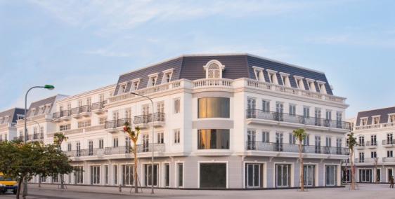 Chuyển nhượng lô Shophouse Cẩm Phả, DT 75m2 xây thô 4 tầng, đã có sổ đỏ