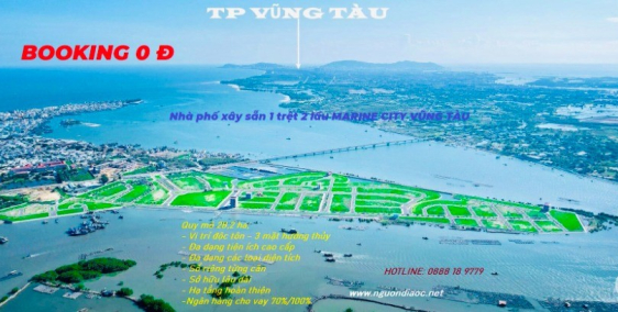 Đăng ký mua Marine City giá tốt, ngân hàng cho vay đến 100%