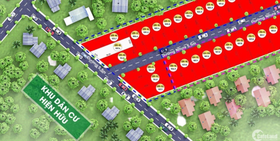 1 lô duy nhất mặt đường dân sinh trung tâm Cam Đức 1.2 tỷ /108m2