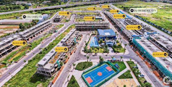Mở bán những vị trí đẹp nhất của dự án The Sol City Long An, SHR, giá cực rẻ