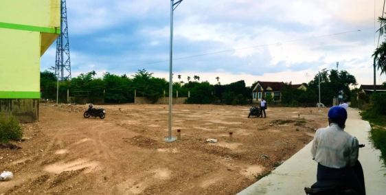 129.9m2 thổ cư cách quốc lộ 1A 15m,gần Ngã Tư Đường - Giá chỉ 10.8trieu/m2.