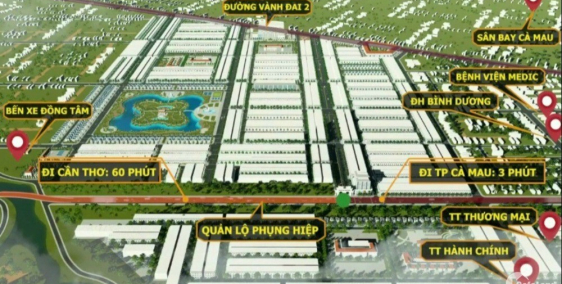 Đất nền trung tâm TP liền kề sân bay