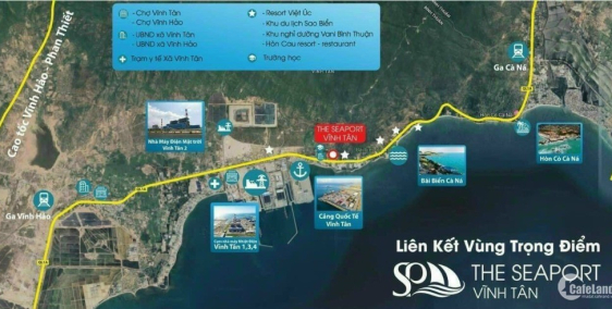 THE SEAPORT VĨNH TÂN còn 10 nền - GIÁ 1 TỶ/NỀN - GIÁP BIỂN, GIÁP CẢNG QUỐC TẾ