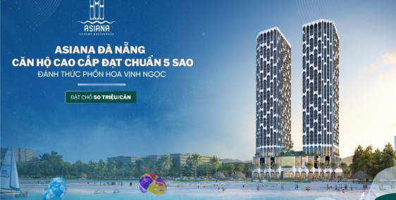 Căn hộ sở hữu lâu dài đầu tiên tại Đà nẵng-Asiana Đà Nẵng
