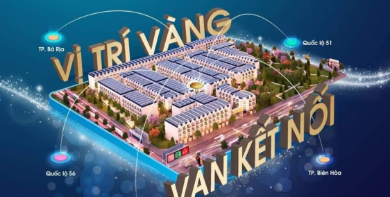 Galaxy Boulevard - Khu đô thị thương mại cửa ngõ núi Dinh