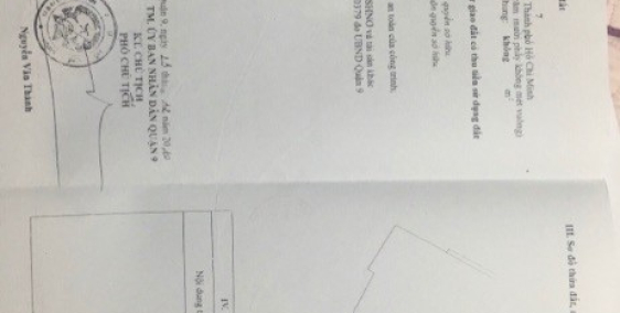 Bán nhà 110m mặt tiền đường d2 Tăng Nhơn Phú a giá 9,7 tỷ