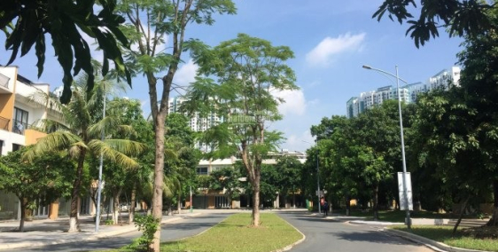 Bán nhà phố Thảo Nguyên dãy A Ecopark DT100m2 mặt tiền 5m xây 4 tầng