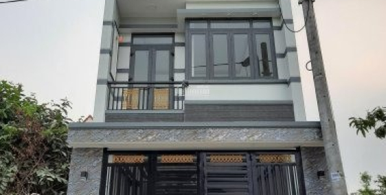 Nhà bán mới xây như hình dt 5x20m 1 trệt 2 lầu tại đường lê văn lương