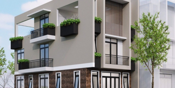 Bán nhà 1 trệt 2 lầu mặt tiền quốc lộ 91 giá rẻ