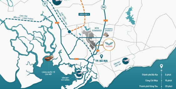 mở bán đợt 1 The Fusion ngay KCN Sonadezi ưu đãi tốt sau dịch