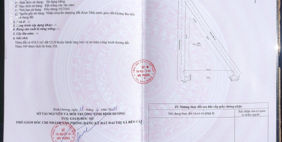 Cần Bán Gấp Lô Đất 1113m2, Giá 2Tr/m2 Phường Chánh Phú Hòa, Thị Xã Bến Cát