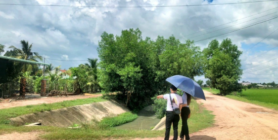 Đất view kênh mát mẻ, bằng phẳng, thoáng đãng, phong thủy tốt