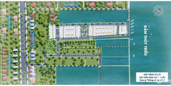 Bán đất nền Cam Lâm – Nha Trang -  top 1 du lịch biển, mặt đầm thủy triều Cam