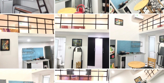 Cho thuê nguyên căn gồm 7 căn studio