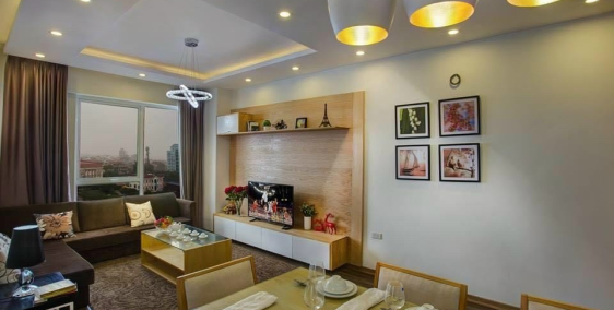 Cho thuê nhanh căn hộ chung cư nội thất đầy đủ