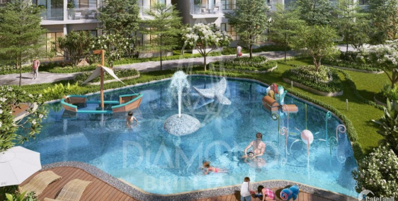 CH 2PN 97m2 view hồ bơi khu Diamond Brilliant giá tốt cho khách đầu tư