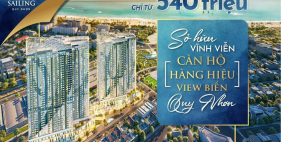 The Sailing với 540 triệu, ck 13%, Qt 15 chỉ vàng, ls 0%+ân hạn gốc 24 tháng