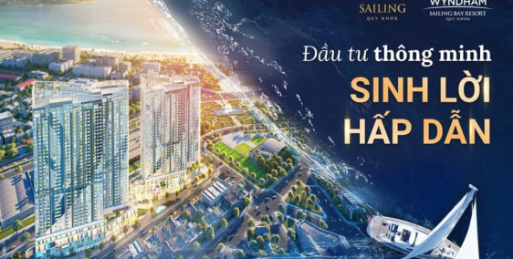Mỏ vàng đầu tư Căn hộ Quy Nhơn - The Sailing Quy Nhơn