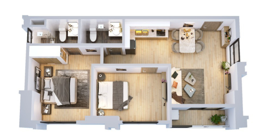 Chỉ với 1 tỷ sở hữu ngay căn hộ nội thành Hà Nội, đầu tư sinh lời cao,