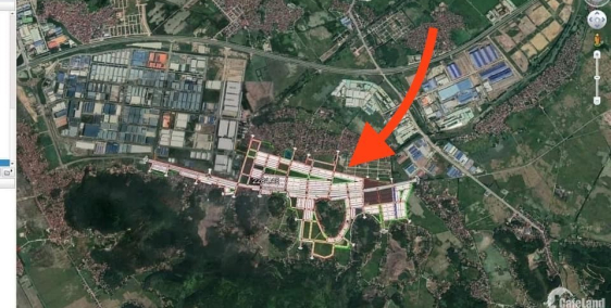 Bán đất đẹp giáp KCN Vân Trung, giáp nhà máy Luxshare, Apple chỉ 1,6 tỷ/lô