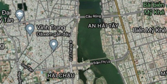 Bán nhà riêng trung tâm TP Đà Nẵng -Mặt tiền kiệt Hoàng Diệu