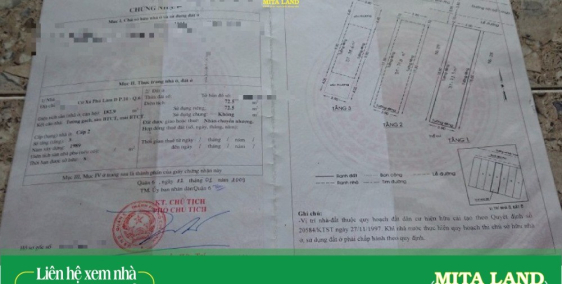 Bán nhà CXPL D p10 q6, gần chợ & trường học