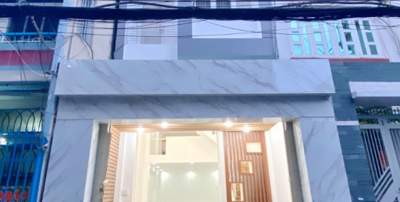 Bán nhà mới 2 lầu hẻm xe hơi đường Âu Dương Lân Phường 3 Quận 8