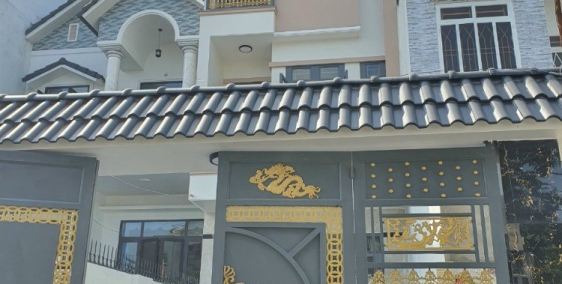 Bán nhà 3 lầu 1 trệt Đường Nguyễn Du,Dĩ an,Bình Dương, 130m