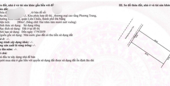 cần bán shophouse mặt tiền nguyễn sinh sắc block a1 cách biển chỉ vài chục met