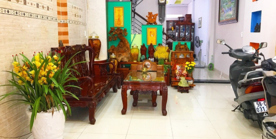 Nhà đẹp thoáng mát 4X20 Huỳnh Tấn phát Quận 7