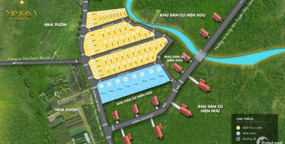 Đất nền 100% thổ cư, sổ sẳn tại Bảo Lộc