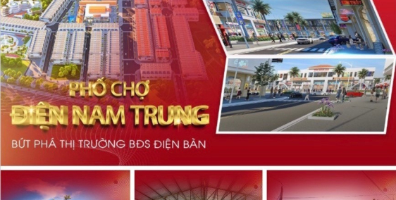 Phố chợ Điện Nam Trung | Bứt phá thị trường BĐS Điện Bàn
