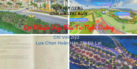 Bán Lô Đất 1 view Hồ, 1 view Sông
