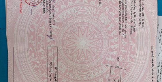 Đất gần bệnh viện xuyên á, sát đường hcm 108mv giá 375 triệu/ hết đất