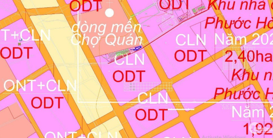 Bán đất nền Phú Mỹ, đường lên Núi Thánh 19x6 thổ 60 chỉ 1,56 tỷ