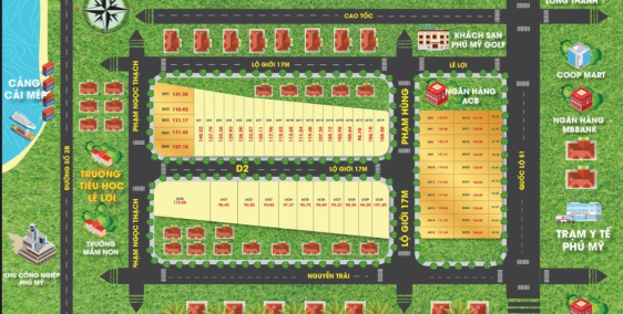 Cơ hội đầu tư đất nền mặt tiền trung tâm Phú Mỹ - Khu dân cư Ario City