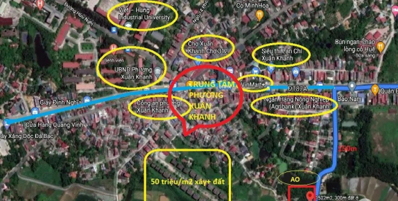 Phân khúc hơn 1 tỷ đất sổ đỏ HN dt 283m vị trí trung tâm lãi vốn khỏi bàn