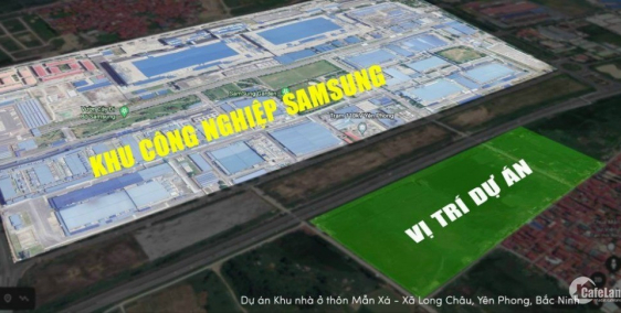 Cần bán đất nền 100m2 Yên Phong, Bắc Ninh, tặng ngay 160tr, ký HĐCN, lãi vốn X2