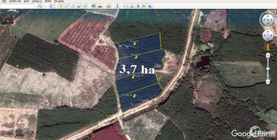 Bán lô 3ha7 Cách Đường Tân Minh-Sơn Mỹ 300m, thôn Đá Mài 2 Xã Tân Xuân - Hàm Tân