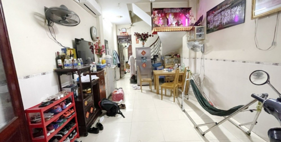 Nhà hẻm xe tải 5 lầu, Sân thượng, 6PN, Âu Dương Lân P3 Q8