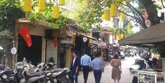 Bán nhà mặt Mặt phố Hàng Bông, Ngõ Cấm Chỉ, Hoàn Kiếm 33m, 4T, mặt tiền 6m, sổ