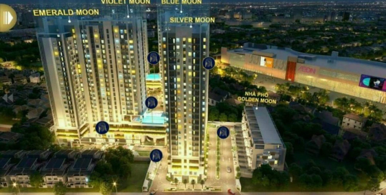 Chỉ 45tr/m2 sở hữu ngay căn hộ Moonlight Centre Point, mặt tiền đường Tên Lửa