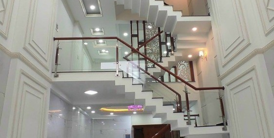 Bán Nhà Khu Dân Cư Tên Lửa Bình Tân,54 m2, 4 Lầu,4 P.Ngủ, 5wc.