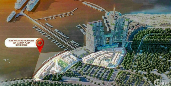 Mở bán shophouse view biển tại Sun marina plaza