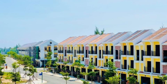 Dịch ảnh hưởng, cắt lỗ nhà phố 3 tầng khu Nam Hội An city, giá thấp nhất