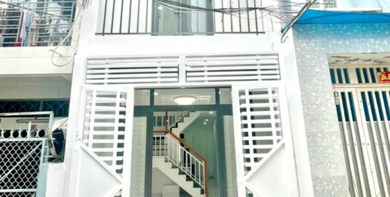 Bán nhà mới 1 lầu hẻm 5m đường Âu Dương Lân Phường 3 Quận 8