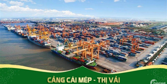 Bán lô đất 30000m2 trong KCN Cái Mép, Vũng Tàu. Bán lô đất 2 mặt tiền